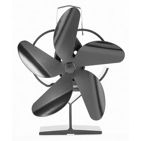

huoge Fireplace Fan Self-Powered Overheat Protection Heating Stove Fan