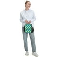 thumbnail image 4 of Horeoi Ball Tennis Pattern Insulated Thermal Lunch Bag with Leakproof Compartments for Office School Picnic Reusable Oxford Tote, 4 of 7