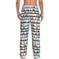 thumbnail image 3 of Daiia Funny Transport Men's Sleep Pant with Pockets and Drawstring,Pajama Pants-Medium, 3 of 9