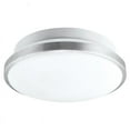 thumbnail image 2 of Globe Electric DuoBright 4.6 in. H x 13.4 in. W x 13.4 in. L White LED Ceiling Light Fixture, 2 of 8