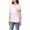Pink, variant on Bovxnpu Maternity Clothes For Women, Women's Maternity Shirts Breastfeeding Shirts Nursing Shirts, Pregnant Womens High Elasticity Nursing Round Neck Short Sleeve Breastfeeding Blouse L