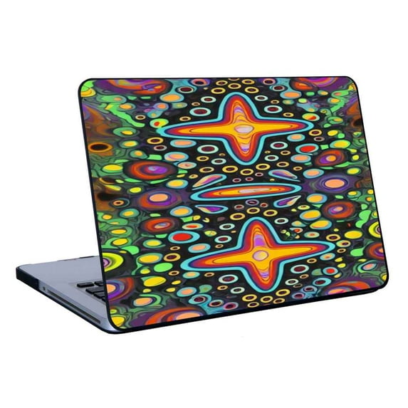 Compatible with MacBook Pro 13.3 Inch 2022 A2338 Phone Case, Abstract-Psychedelia-Hippie-30 Case Silicone Protective for Teen Girl Boy Case for MacBook Pro 13.3 Inch 2022 A2338