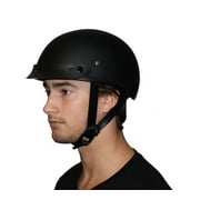 D.o.t. Daytona Skull Cap W/o Visor- Dull Black