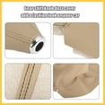 thumbnail image 4 of Shift Boot Cover Dust Proof Universal for Vehicle Car Beige PU Leather Auto Replacement Parts, 4 of 7