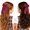 Burgundy, variant on Back to School Signature Long Tail Grosgrain Hair Bows 2 Pack with Alligator Clips, Black