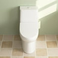 thumbnail image 3 of DeerValley  Ursa Dual-Flush Elongated One-Piece Toilet (Seat Included) White Hardware, 3 of 5
