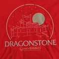 thumbnail image 2 of Game of Thrones Dragonstone Unisex Adult Pull-Over Hoodie,Red, Small, 2 of 5