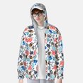 thumbnail image 2 of Balery Sport Items Sudadera ligera de manga larga con capucha y protección solar UPF 50+ para hombre y mujer, ideal para pesca y running-Large, 2 of 7