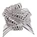 thumbnail image 3 of FQTANJU Pull Bow, Large, Organza, 6 Inches, 5 Pieces, Silver, 3 of 6