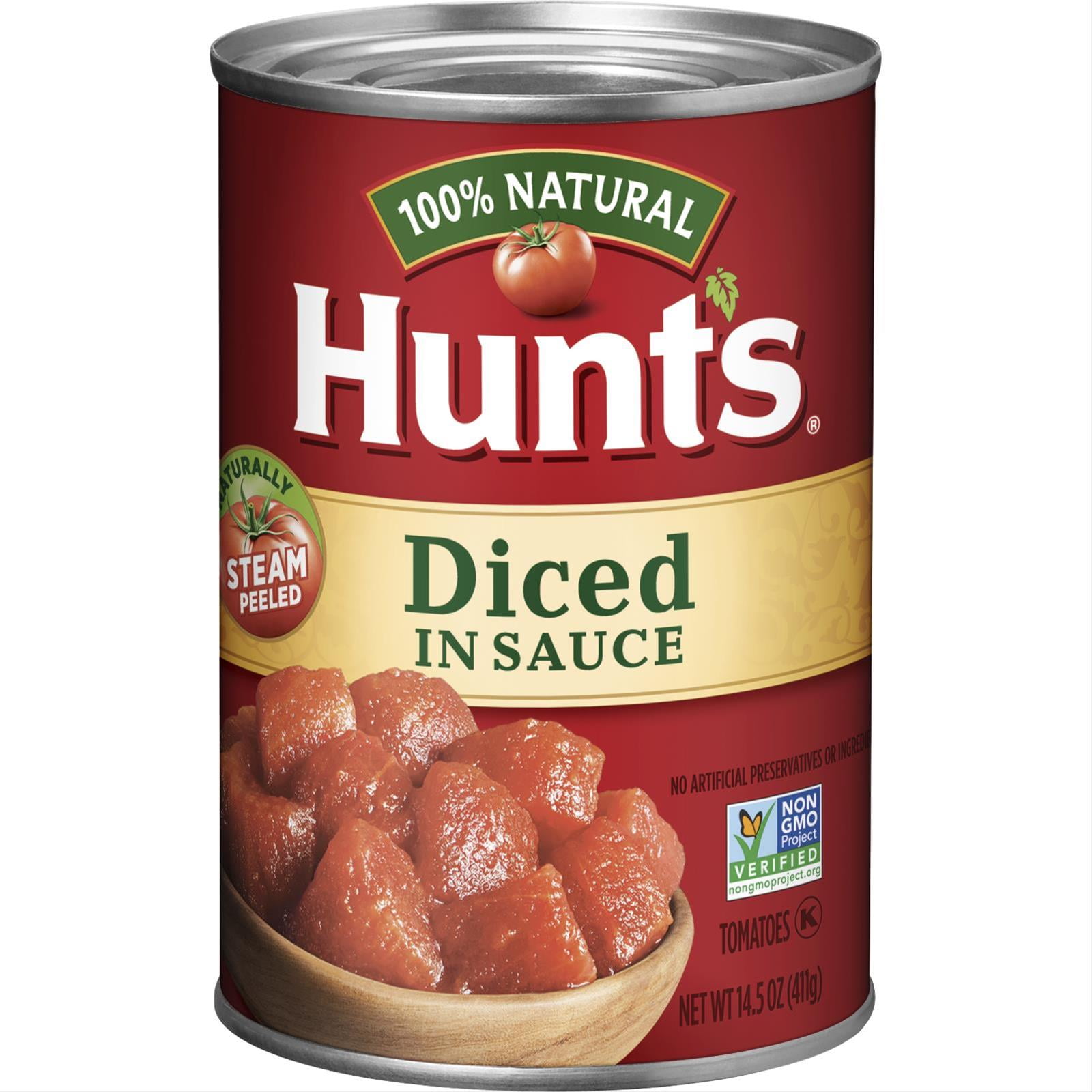 Hunt's Diced Tomatoes in Sauce, 14.5 oz