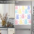 thumbnail image 3 of Yayeee Magnetic Dishwasher Cover for The Front Decoration Home Kitchen Machine Sticker Protector, Colorful Gummy Bears Pattern, 3 of 6
