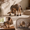 thumbnail image 3 of Vintage Style Donkey Animal Ornament, Farmhouse Donkey Figurine, Rustic Animal Statue for Home Shelf, Entryway Console, Study Desk, Cottage Decor and Animal Lover Gifts, 3 of 7