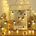 thumbnail image 5 of DYstyle Christmas Decorations Globe Strawberry LED Strings Lights Battery Powered Indoor Christmas Lights Star Fairy Lights Decoration for Xmas Garden Patio Bedroom Party Decor, 5 of 5