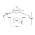 thumbnail image 3 of Sudadera con capucha para mujer, sudadera con capucha gigante Sherpa de felpa ultragrande de gran tamaño, 3 of 3