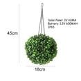 thumbnail image 6 of Color Changing Solar LED Topiary Ball Hanging Light Lantern for Garden Decoration, Lifetime, 6 of 10