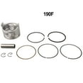thumbnail image 3 of 90mm 190F/GX420 Piston Rings Kit Assembly for 6.0KW-6.5KW Engine with Piston PIN, 3 of 11