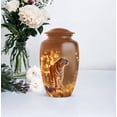 thumbnail image 5 of Tiger Urns For Human Ashes Adult Man, Decorative Urn For Ash Adult Male - Large 10 Inch, Orange Funeral Cremation Urn For Ashes For Women - 3 Inch Small Set Of 4, 5 of 7