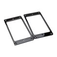 thumbnail image 4 of Milaget 2 Pieces Guitar Pickup Frame Humbucker Pickup Rings for Electric Guitar Part Black, 4 of 9