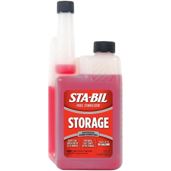 STA-BIL 22214 Storage Protection Fuel Stabilizer for Car & Auto - 32 oz