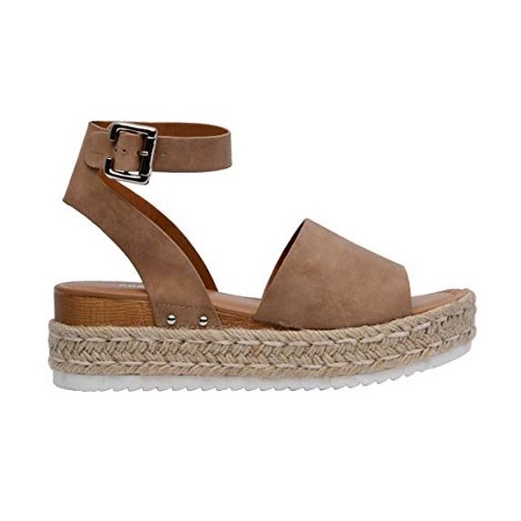 CUSHIONAIRE Women's Miranda Espadrille Wedge Sandal