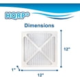 thumbnail image 5 of HQRP MERV 6 Pleated AC Furnace Air Filter, 12x12x1 Inches, 5 of 7