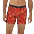 thumbnail image 4 of Rocae Tomatoes for Stretch Moisture-Wicking Underwear,Men's Underwear Boxer Briefs Large, 4 of 9