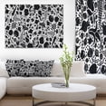 thumbnail image 1 of Fruits and Vegetables Pattern - Floral Art Canvas Print, 1 of 3