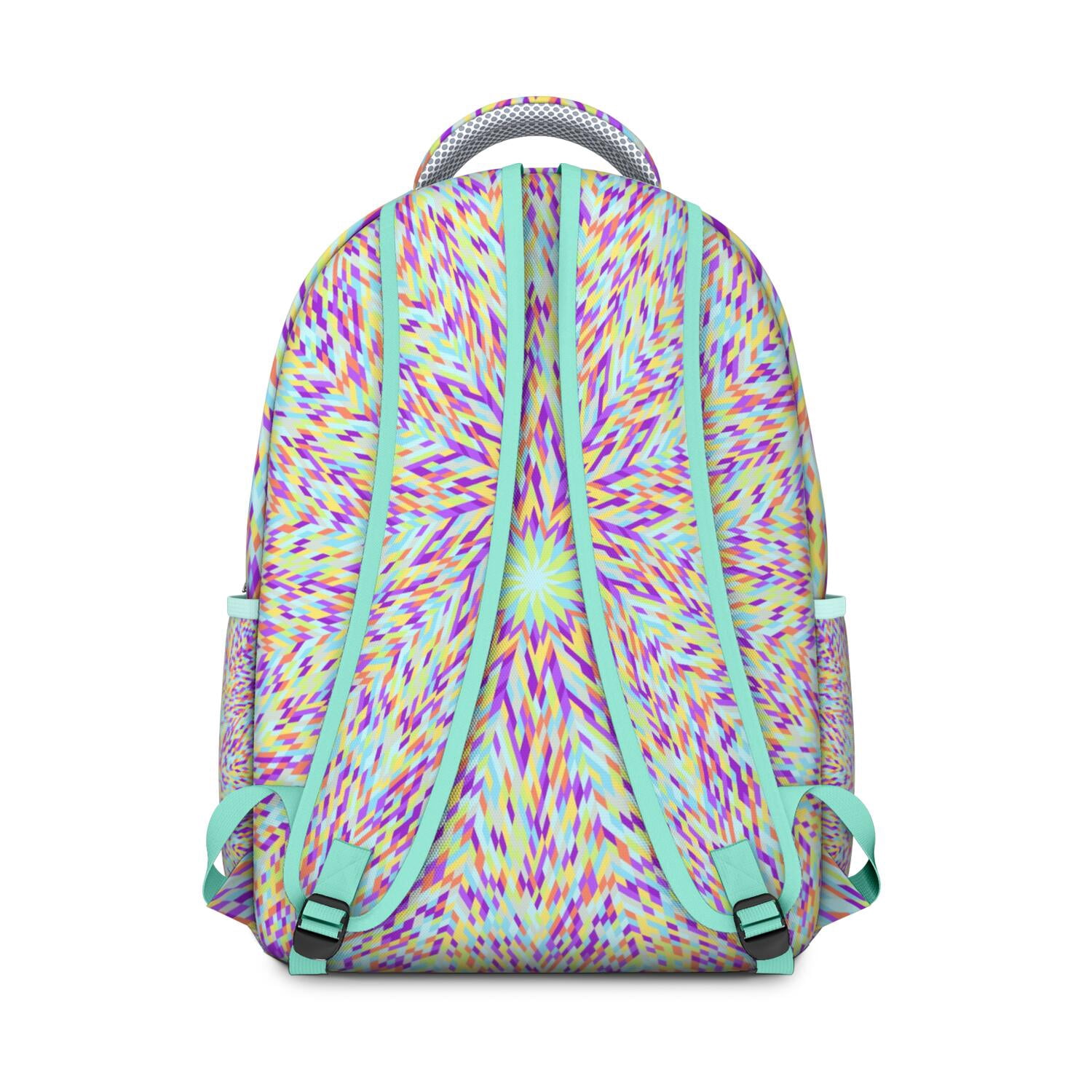 Refined Mantra Design Backpack - Luxury Feel School Bag, Premium Material Laptop Carrier Gift for Graduate Students