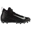 NEW Nike Alpha Menace Pro Mid Football Cleats Black / Silver Size 12 M