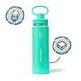 thumbnail image 3 of ThermoFlask 24 oz Double Wall Vacuum Insulated Stainless Steel Water Bottle with Chug Spout Lid, Screamin Green, 3 of 5