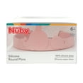 thumbnail image 3 of Placa de Silicona Nuby Ballena Rosa para Niños Pequeños 6+ Meses, 3 of 8