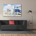 thumbnail image 3 of Epic Graffiti 'Beach Time I' by James Wiens, Canvas Wall Art, 60"x40", 3 of 8