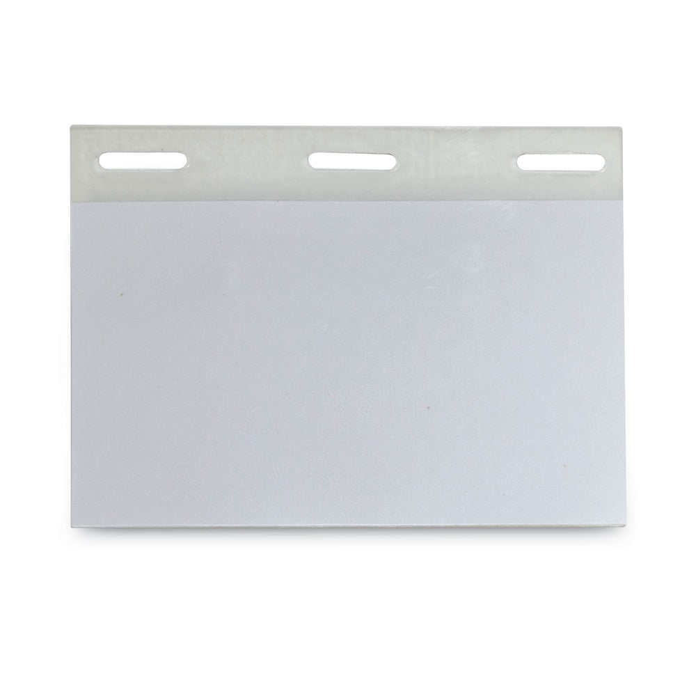 Magnetic 3 in. x 4 in. Self-Laminating Name Badge Holder Kit - Clear (20-Piece/Box)