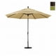 11' Aluminium Marché Umbrella Col Inclinable Bronze/oléfine/kiwi/dwv – image 1 sur 2
