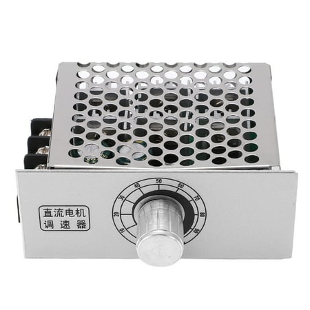 

DC Motor Governor High Voltage MOS Tube Motor Speed Regulator Stepless Variable Speed Aluminum Case Wide Duty Cycle For Industrial Automation Devices