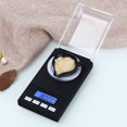 thumbnail image 3 of Balanza de joyería de oro en quilates que pesa mini miligramo pesaje electrónico gram.100g/0.001g, 3 of 4