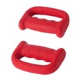 thumbnail image 2 of 2x mancuernas de boxeo peso de mano multifunción accesorios para levantamiento de pesas mancuerna de entrenamiento para caminar trotar cardio aeróbico Rojo, 2 of 8