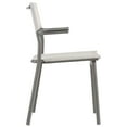 thumbnail image 3 of Lafuma Batyline Duo ORON Fauteuil de Salle à Manger d'Extérieur, Titane/galet (Lot de 2), 3 of 9