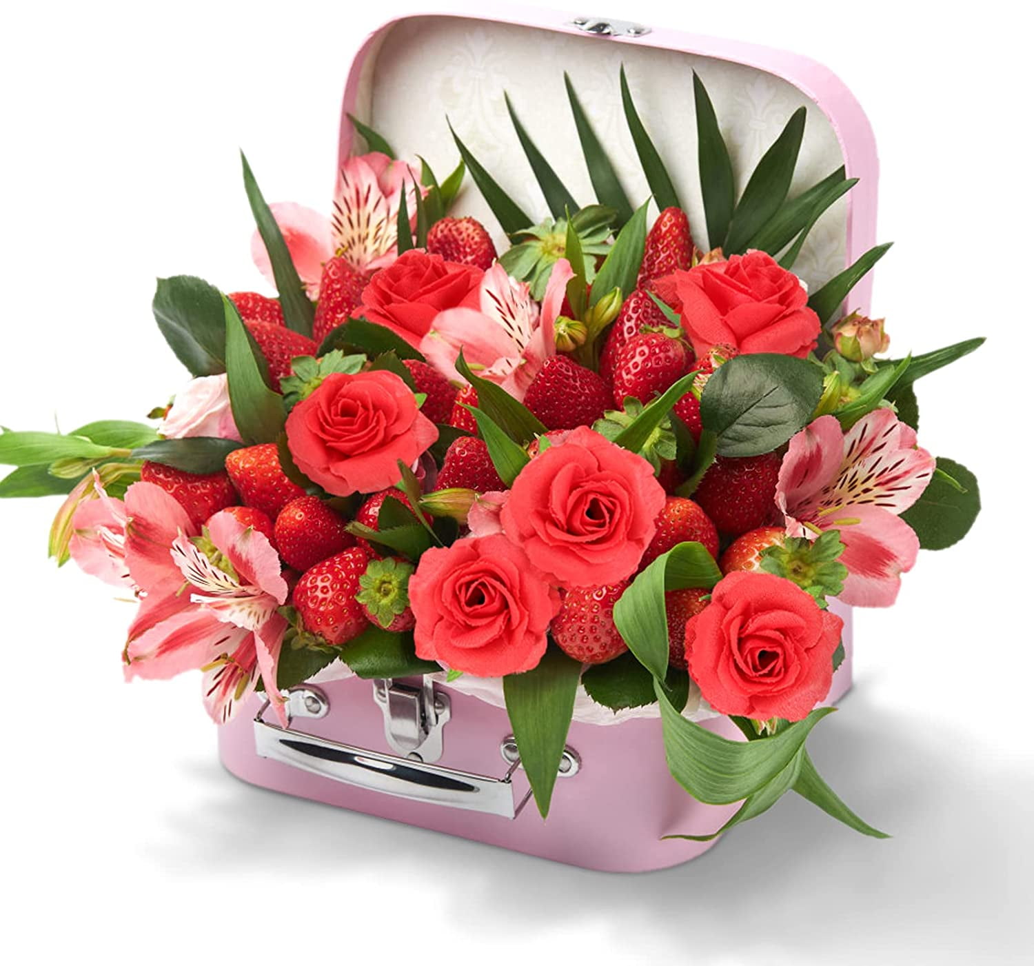 Buy Naler 50Pcs Red Roses Buds Artificial Flowers Bulk, 1.6 Small Silk