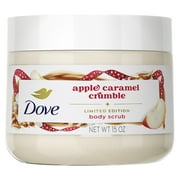 Dove Limited Edition Holiday Treats Apple Caramel Crumble Body Scrub, 15 oz