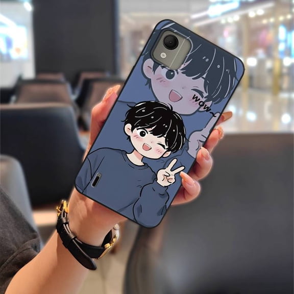 KDY-Phone Case For Nokia C110 4G, Fashion Design Anti-dust Anti-knock Cartoon TPU Waterproof Soft case Dirt-resistant Durable Full wrap Protective Couple Shockproof Graffiti Cute