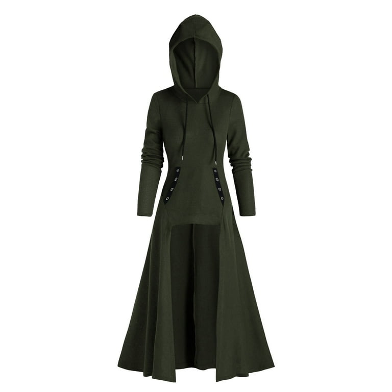 Hooded high low best sale sweater