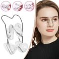 thumbnail image 2 of Transparent Silicone Nose Shaper Lifter Clip for Daily Nose Reshaping and Contouring, 2 of 9