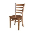 thumbnail image 3 of International Concepts 36" Round Solid Wood Extension Table with 4 Dining Chairs, 3 of 5