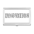 thumbnail image 1 of Quote About Innovation Business Card Holder Case Pocket Box Wallet, 1 of 3