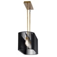 thumbnail image 5 of 44168BK Kichler Lighting Linara - 5 Light Linear Chandelier - With Contemporary Inspirations - 12.5 Inches Tall By 12 Inches Wide, 5 of 6