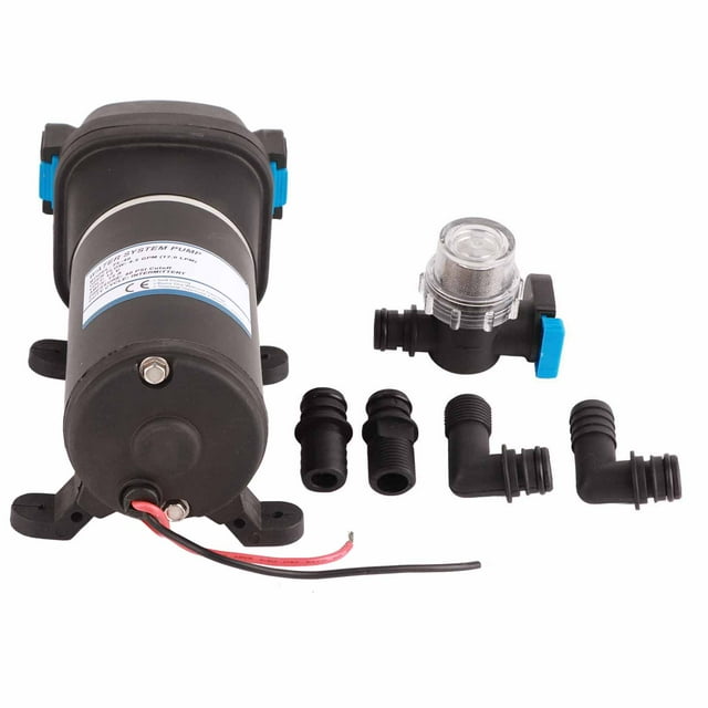 Self Priming Pump,12V Diaphragm Self Priming Diaphragm Water Pump Electric Diaphragm Pump Revolutionary Design