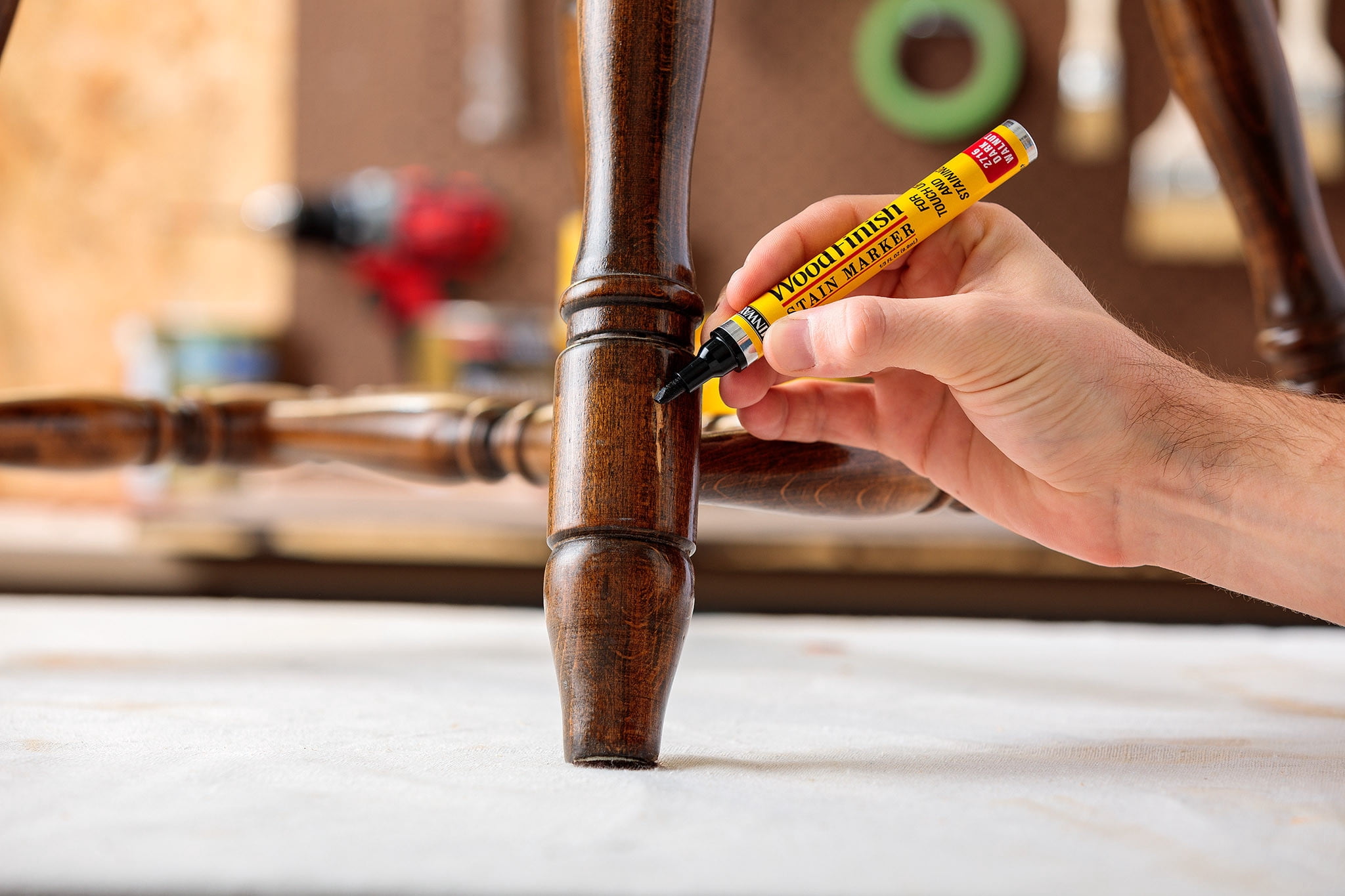 Minwax Wood Finish Stain Marker, Dark Walnut, .33 oz