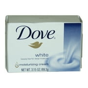 White Moisturizing Cream Beauty Bar by Dove for Unisex - 3.15 oz Soap