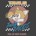 thumbnail image 2 of Mens Sonic the Hedgehog Tails Tasty Tacos Sweatshirt, 2 of 4